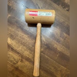 Vintage primtive Wooden Mallet for Home